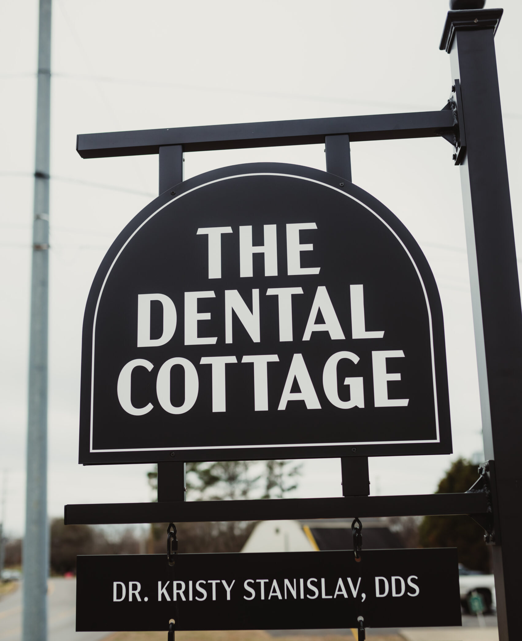 The Dental Cottage - a photo of the sign outside.